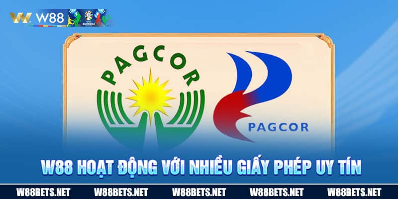 W88 hoạt động với nhiều giấy phép uy tín